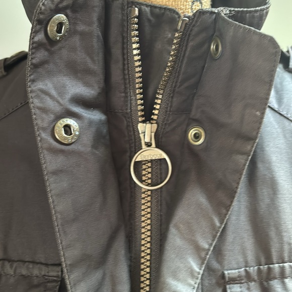 Barbour Winter Defence Wax Jacket - Women's 10 - Picture 5 of 9